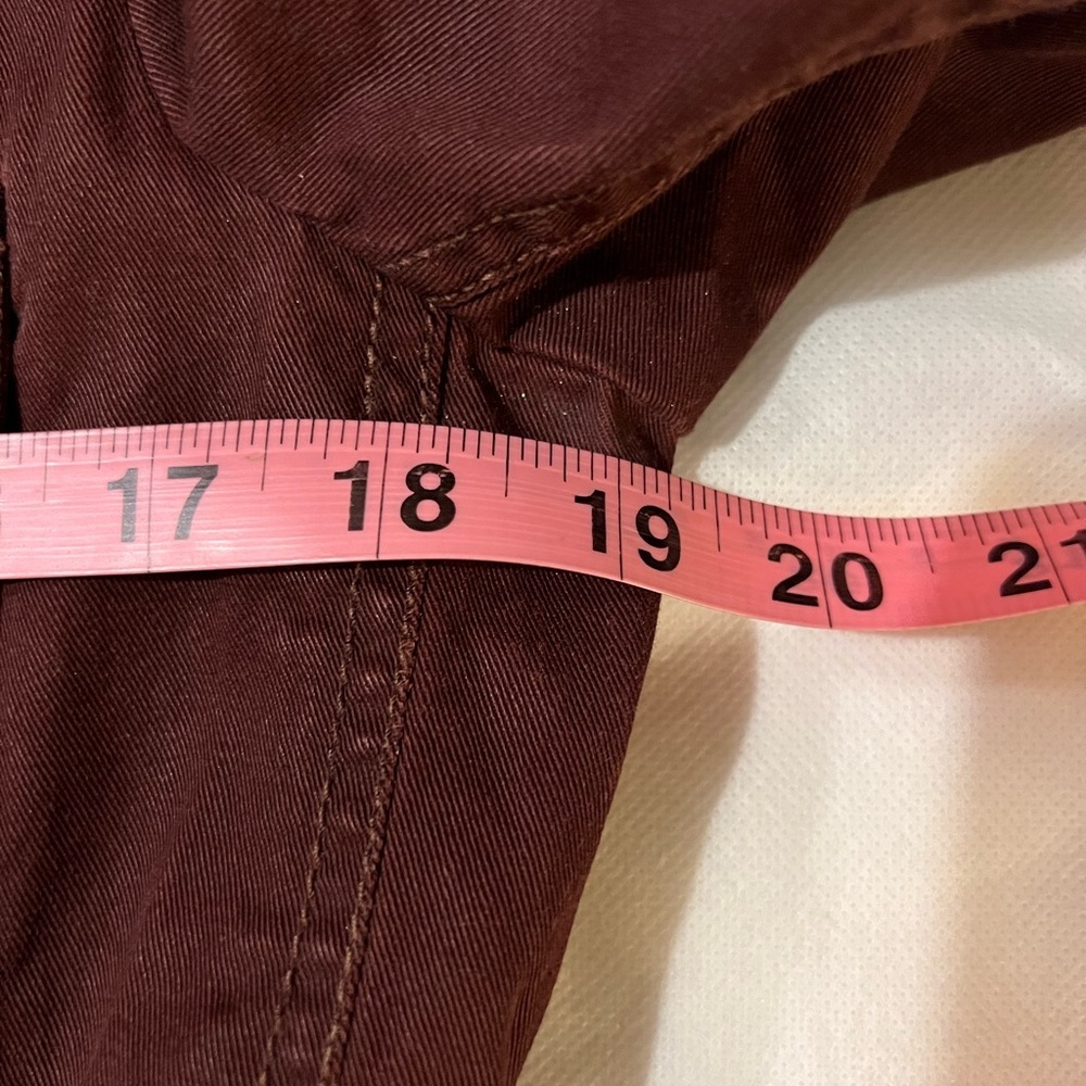 J. Crew Deep Red Utility Jacket - image 6